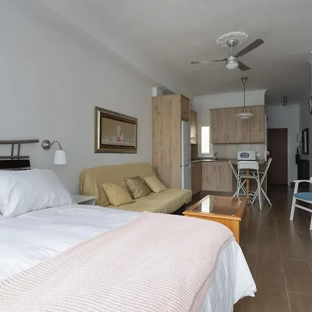 Estudio Con Vistas Al Mar En Canteras Lägenhet