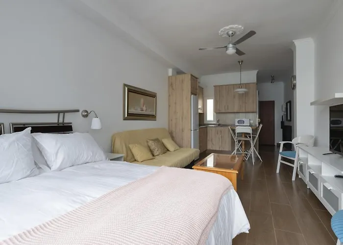 Estudio Con Vistas Al Mar En Canteras Apartamento